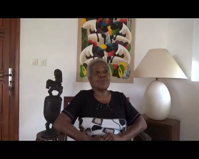 Interview de Mme Tirolien retour sur quelques images d'une vie passionnante