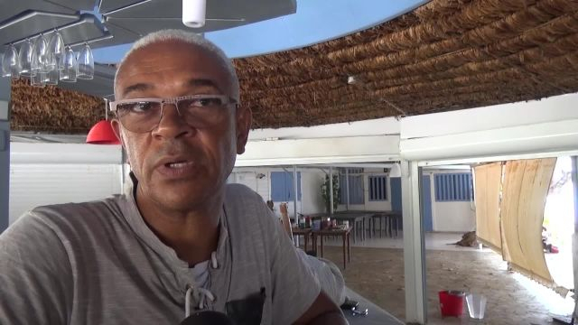 Marie Galante au temps des sargasses : interview d'un socio professsionnel particulièrment éprouvé