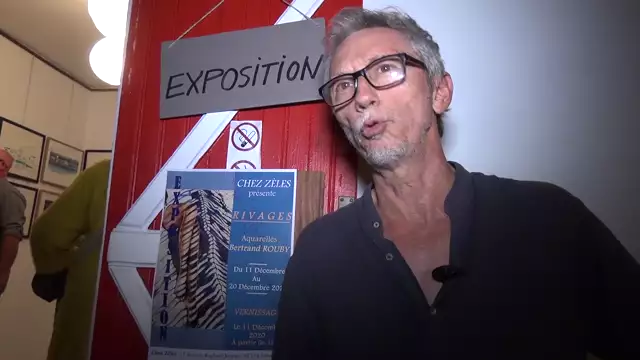 Bertrand ROUBY artiste peintre s'expose à St Louis en Décembre 2020