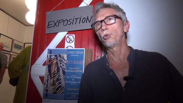 Bertrand ROUBY artiste peintre s'expose à St Louis en Décembre 2020
