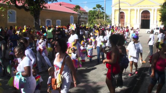 Carnaval des Enfants à Grand Bourg de Marie Galante