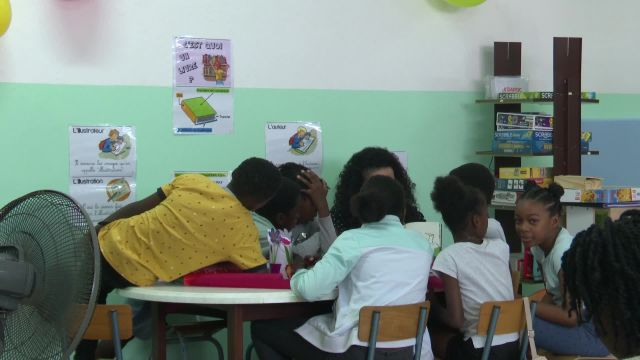 Inauguration de l'espace Enfants à la Bibliothèque de Capesterre