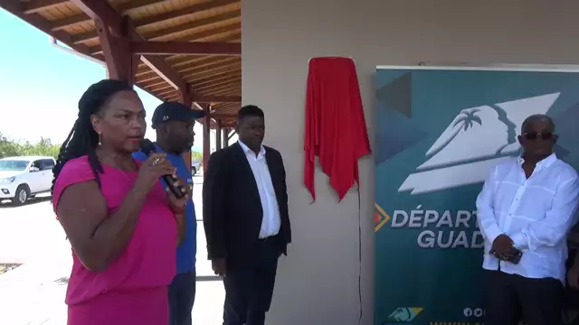 Grand Bourg Marie Galante : Inauguration  du marché aux poissons