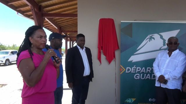 Grand Bourg Marie Galante : Inauguration  du marché aux poissons