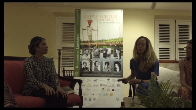 Le Festival des Amériques à Murat  :  2 auteures  Raphaelle `Red  et Charmaine Wilkerson